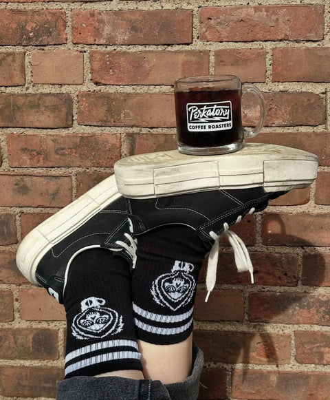 Drink Coffee Perkatory Socks