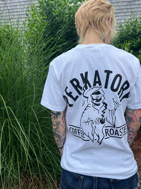 White Shop Tee