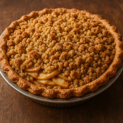 Apple Crumb Pie (10") - PICKUP ONLY