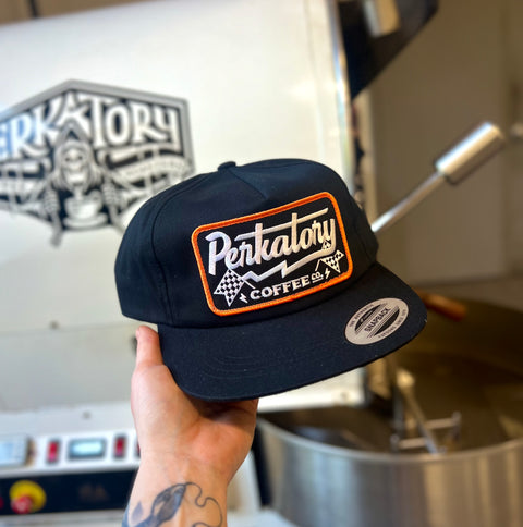 Race Flag Logo Snap Back