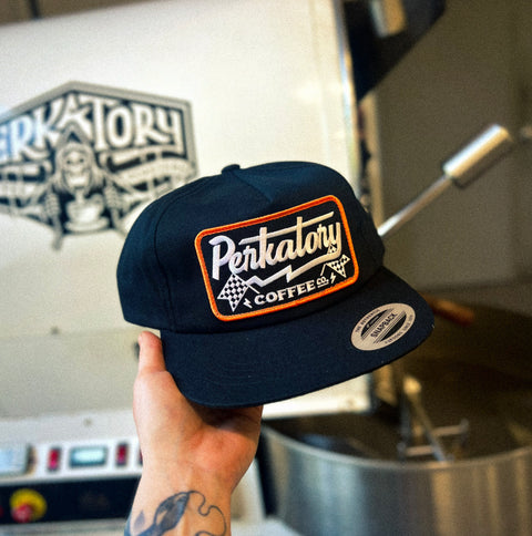 Race Flag Logo Snap Back