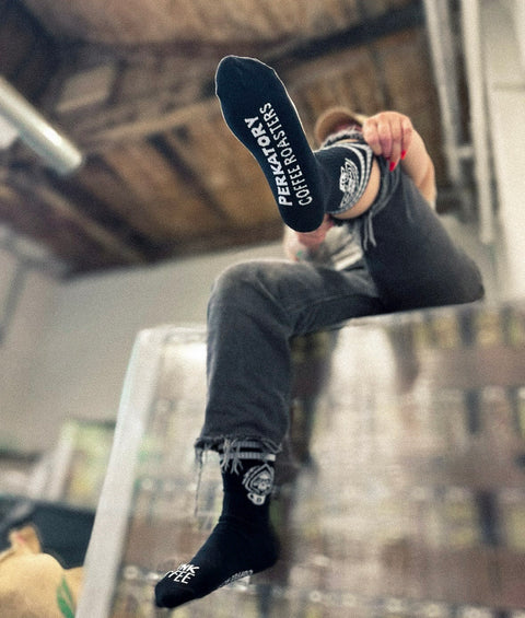 Drink Coffee Perkatory Socks
