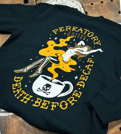 Death Before Decaf Crewneck